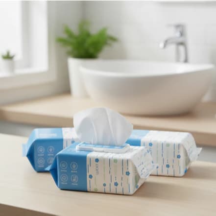 Pacote Lenço Seco 32 Unidades 20x20 Toalha Facial Pele Macia Lencinho Bebê Maquiagem ref: YSMJ-1