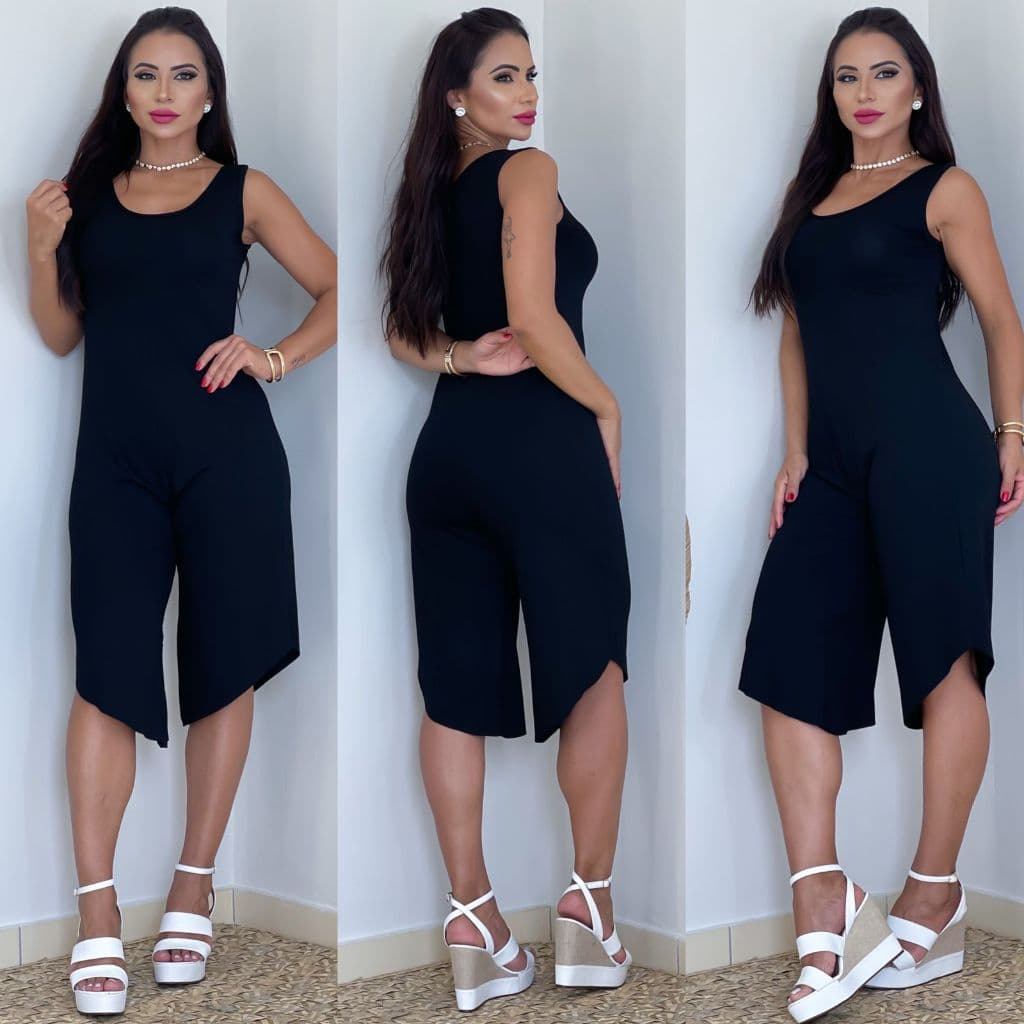 Macacões, Macaquinhos e Jardineiras > Macacão Pantacourt