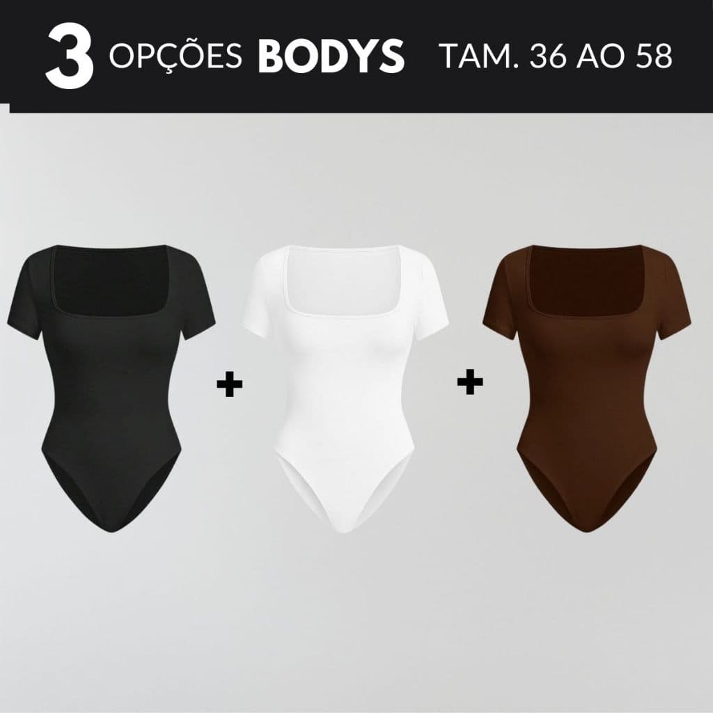 Blusa Plus Size Feminina Body Feminino Plus Size Blusa Academia Feminina Body Modelador Alta Compressão Bory Bore