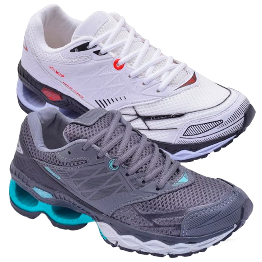 Tênis Masculino Esportivo com Solado Macio Ideal para Treinos