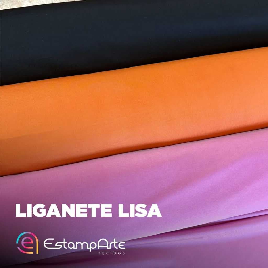 Tecido Liganete Lisa  Malha Fria Micro Fluid Blusas Vestidos Moda Artesanato Decoração
