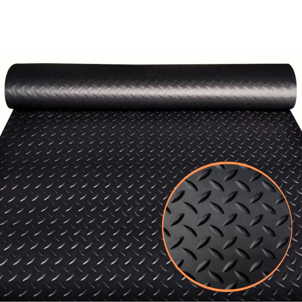 1,4m Piso Diamante Antiderrapante Fácil Limpeza 1,4m x 1m - 3mm