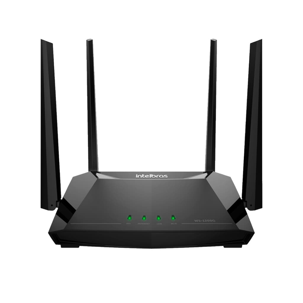 Roteador Intelbras Wireless W5-1200G Dual Band 2,4 GHz-5 GHz