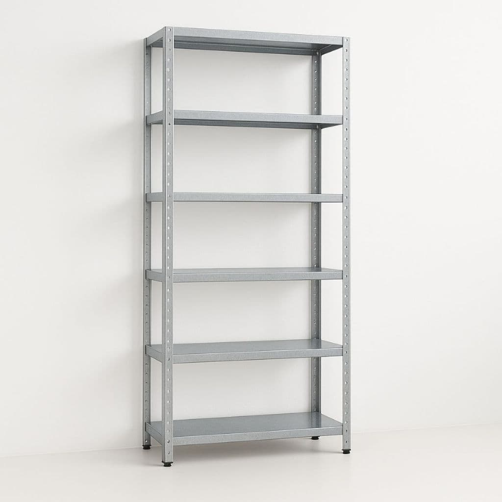Estante Prateleira De Aço Multiuso 5 E 6 Divisória 60 cm