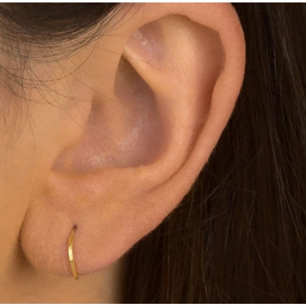 Brinco mini argola pp segundo furo infantil