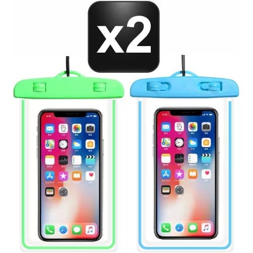 Capinhas Capa De Celular À Prova D'água Proteção Impermeável Mergulhos Aquática Chuva pronta entrega