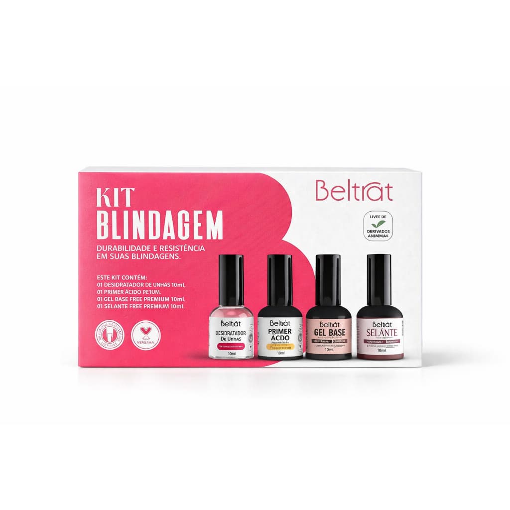 Kit Blindagem Beltrat Free TPO Novo/ Desidrat, Primer, Gel Base, Selante