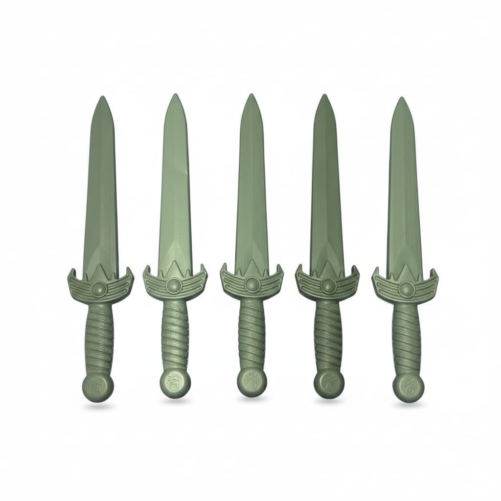 Kit 5 Espada Brinquedo 44 Cm