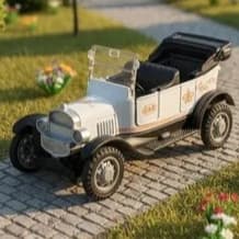 Miniatura carrinho de ferro Ford Phaeton Conversivel 1929