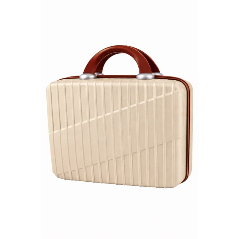 Frasqueira de Viagem Unissex | Necessaire Grande Rígida | Bolsa de Mão ABS