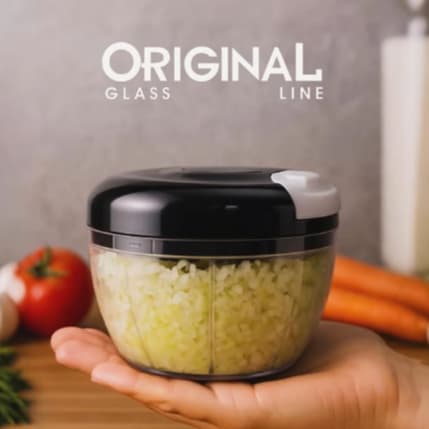 Processador de alimentos, triturador 3 laminas 500ml alho, legumes