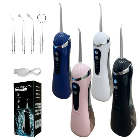 Irrigador Dental Oral Portátil 200ML Carregável 3 Modos