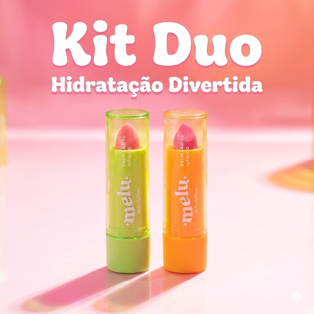 Lip Balm Labial Mágico Melu - By Ruby Rose-HB-8529