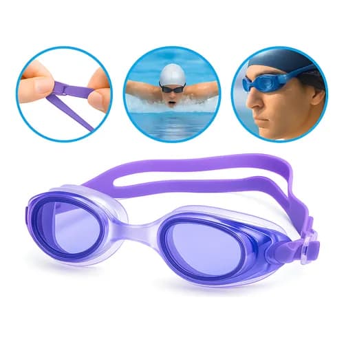 Óculos de Natação Mergulho Aduto e Juvenil Praia Piscina