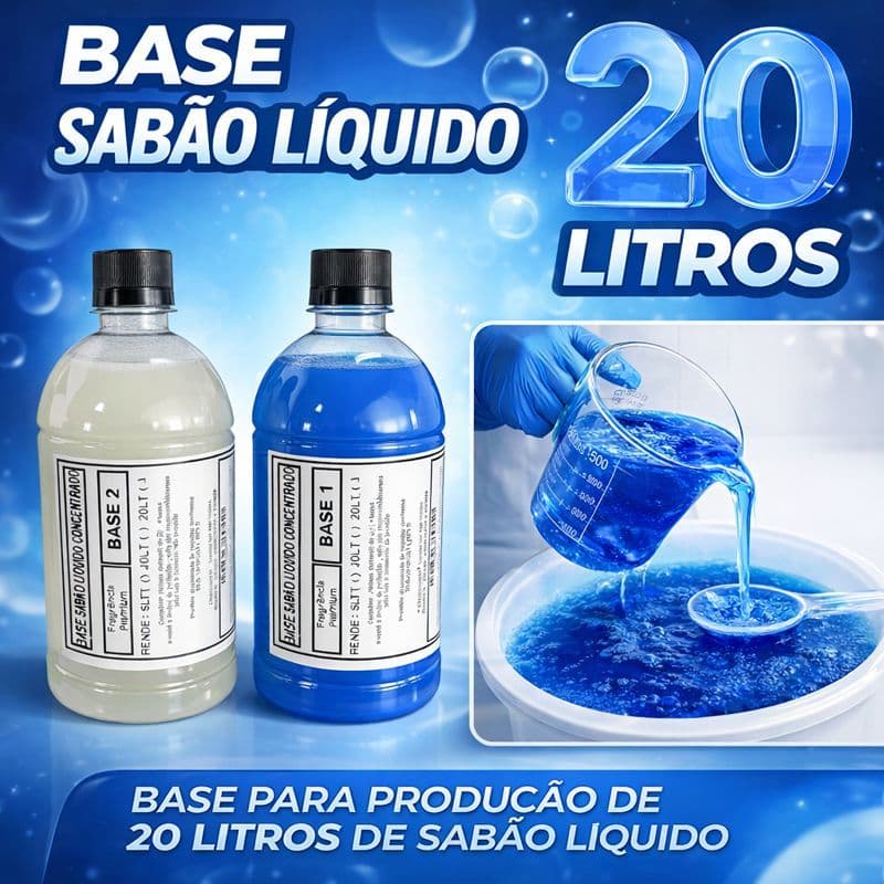 Base Para Sabão Líquido Lava-Roupas Fácil de Fazer