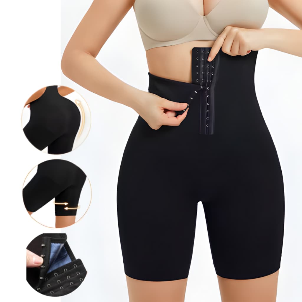 Legging Modeladora Short Térmico Cinta Sauna Queima Gordura Academia Emagrecimento Bermuda Esporte