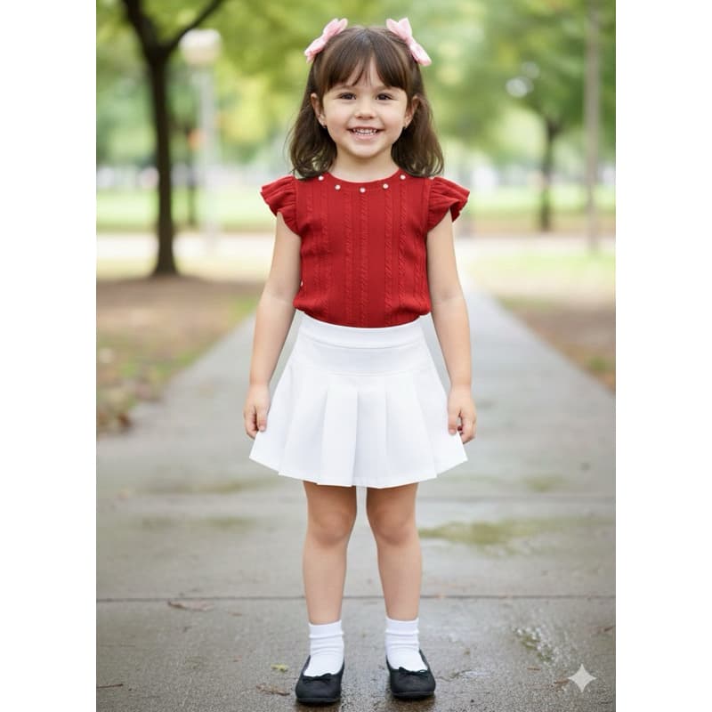 Blusa Infantil Meninas Pedraria Trançada Moda Premium Cores Manga Fru Fru