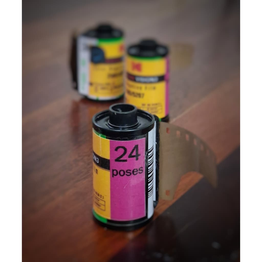 Filme colorido KODAK VISION 250 -  filme colorido de cinema para fotografia - filme rebobinado - 24 poses - analógica