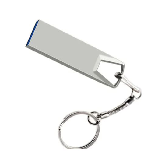 Pen Drive Usb Metálico, Prata, 64 G 32 gb 16gb 8 gb