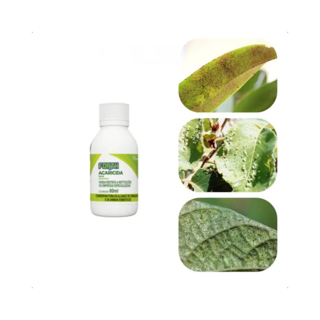 Fertilizante Forth Acaricida Concentrado 60ml Uso Acaros