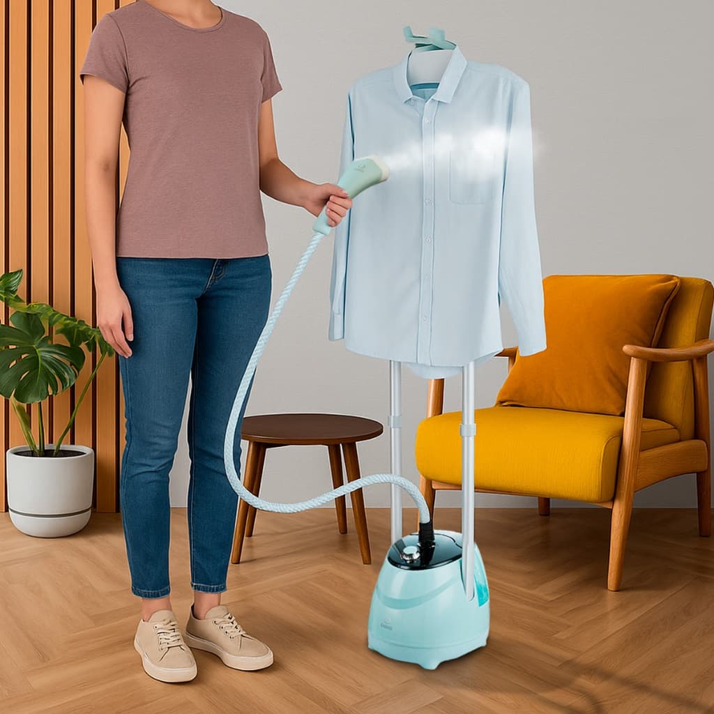 Passadeira a Vapor Elegance Care 1300/1800W Bivolt 10 Modos Tanque 1,6L