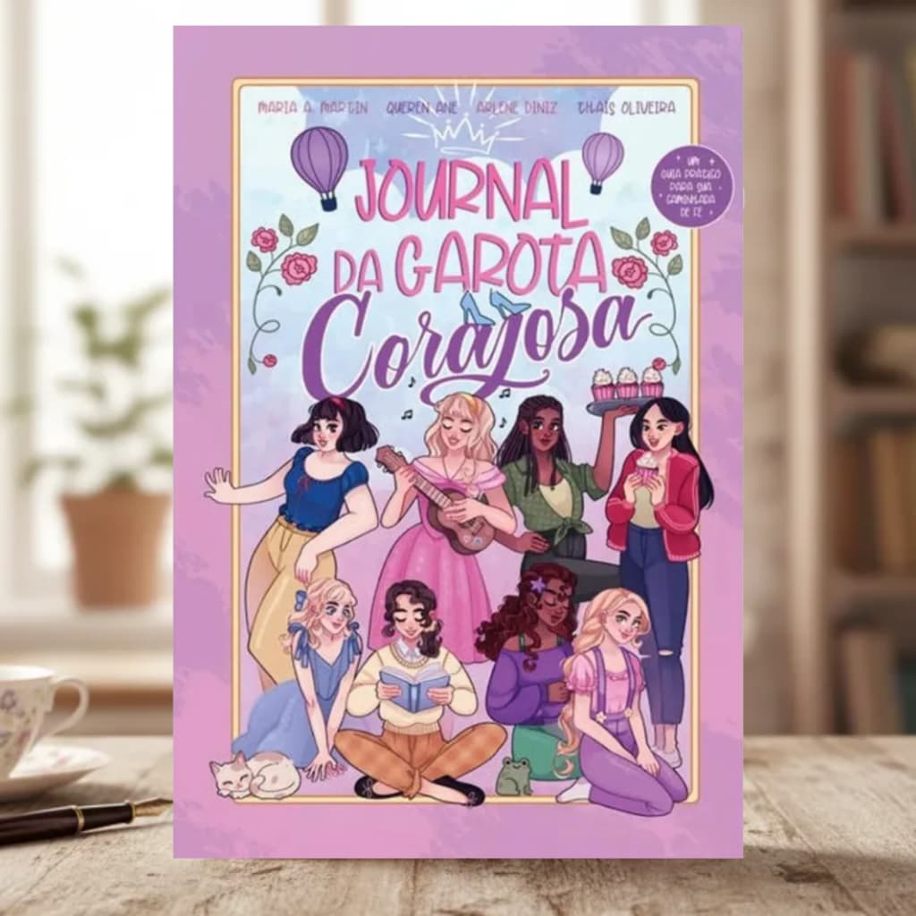 Journal da Garota Corajosa | Nova Capa