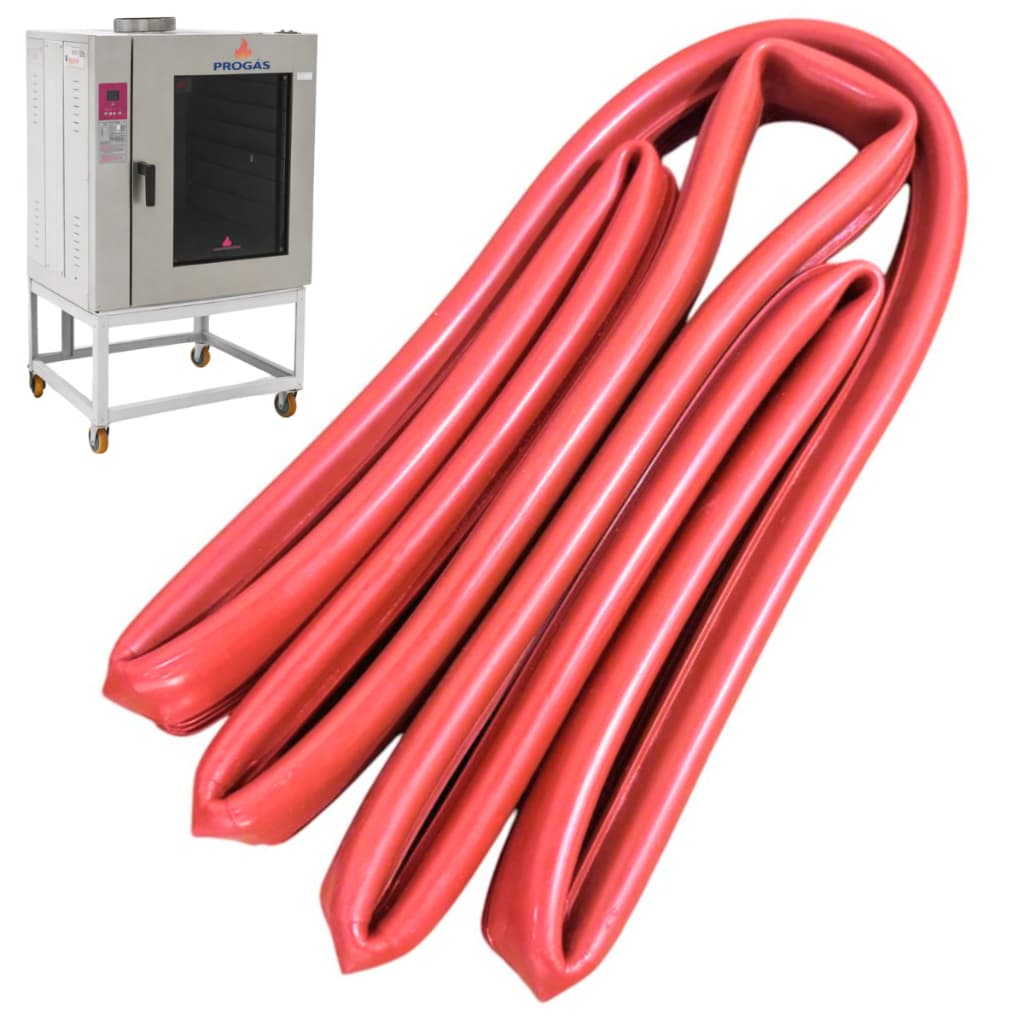 Quadro Borracha Perfil de Vedação Para Forno Industrial Progas 10 Esteiras Prp Style 10000 G2 3418