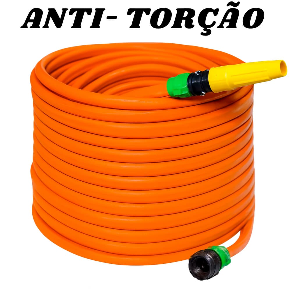 Mangueira de Jardim Anti-Torção e Anti-Dobras -5 ate 50 Metros