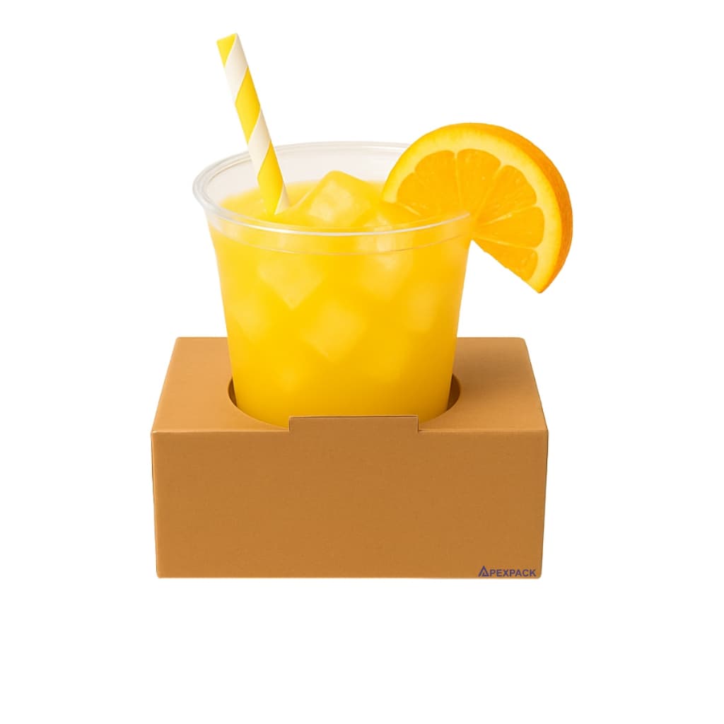 Suporte Porta Copos De Papelão Para 1 Copo 100und - Delivery