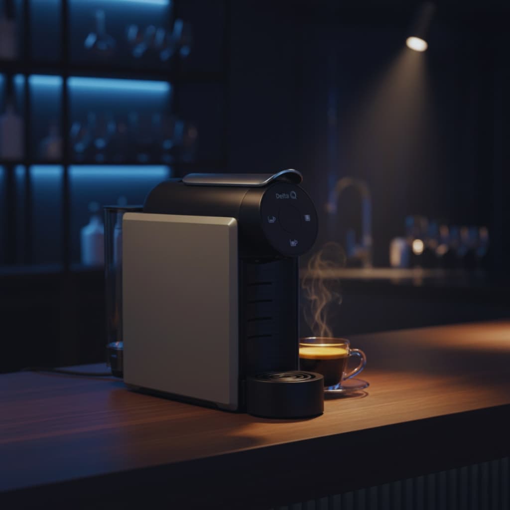 Máquina de Café Expresso Delta Q Mini Qool - Cafeteira Elétrica em Cápsulas Exclusivas Delta Q
