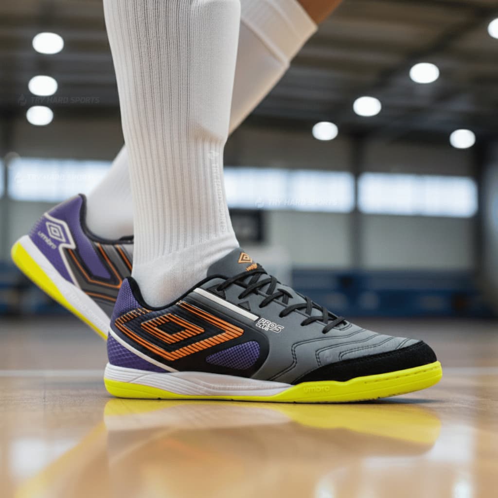 Chuteira Futsal Umbro Pro 5 Bump Club Tenis para futsal