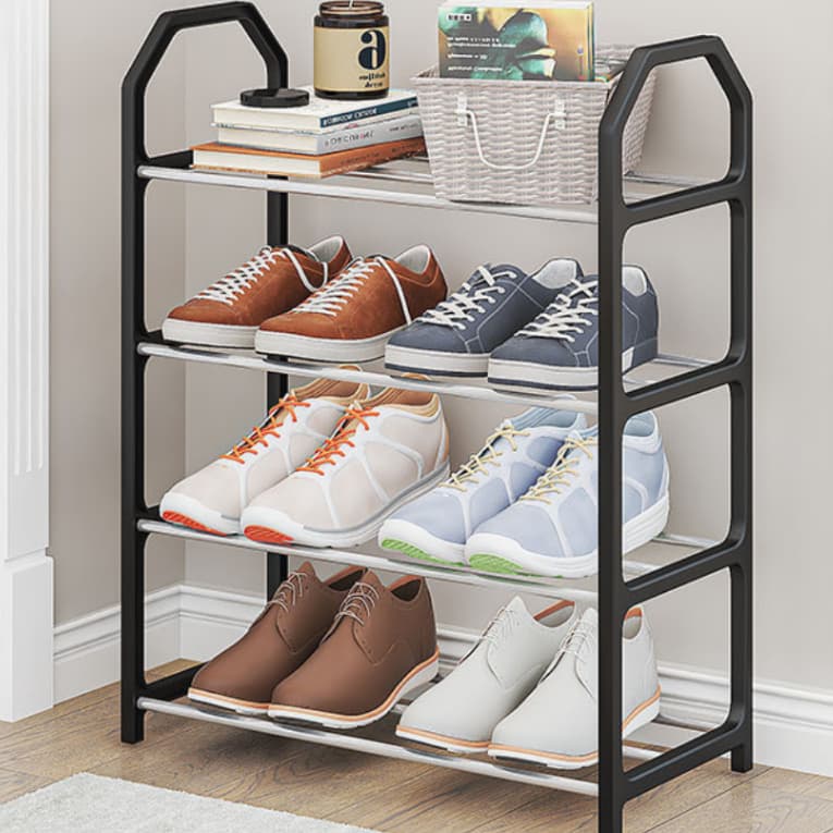 Sapateira 4 Andares Organizadora de Sapatos Multiuso Desmontável