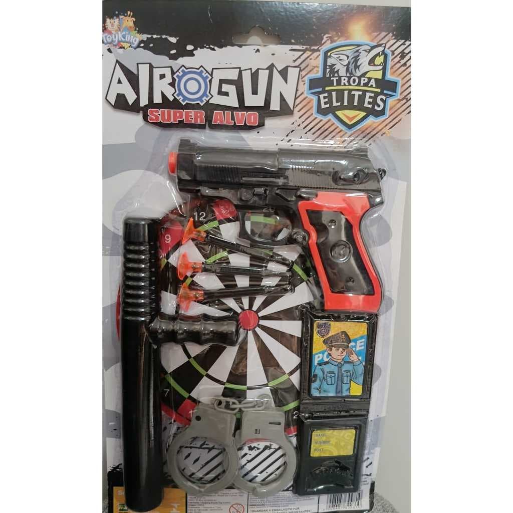 Lança Dardo com Cassetete, Algema, Dardos e Cassetete - AiroGun Tropa Elite