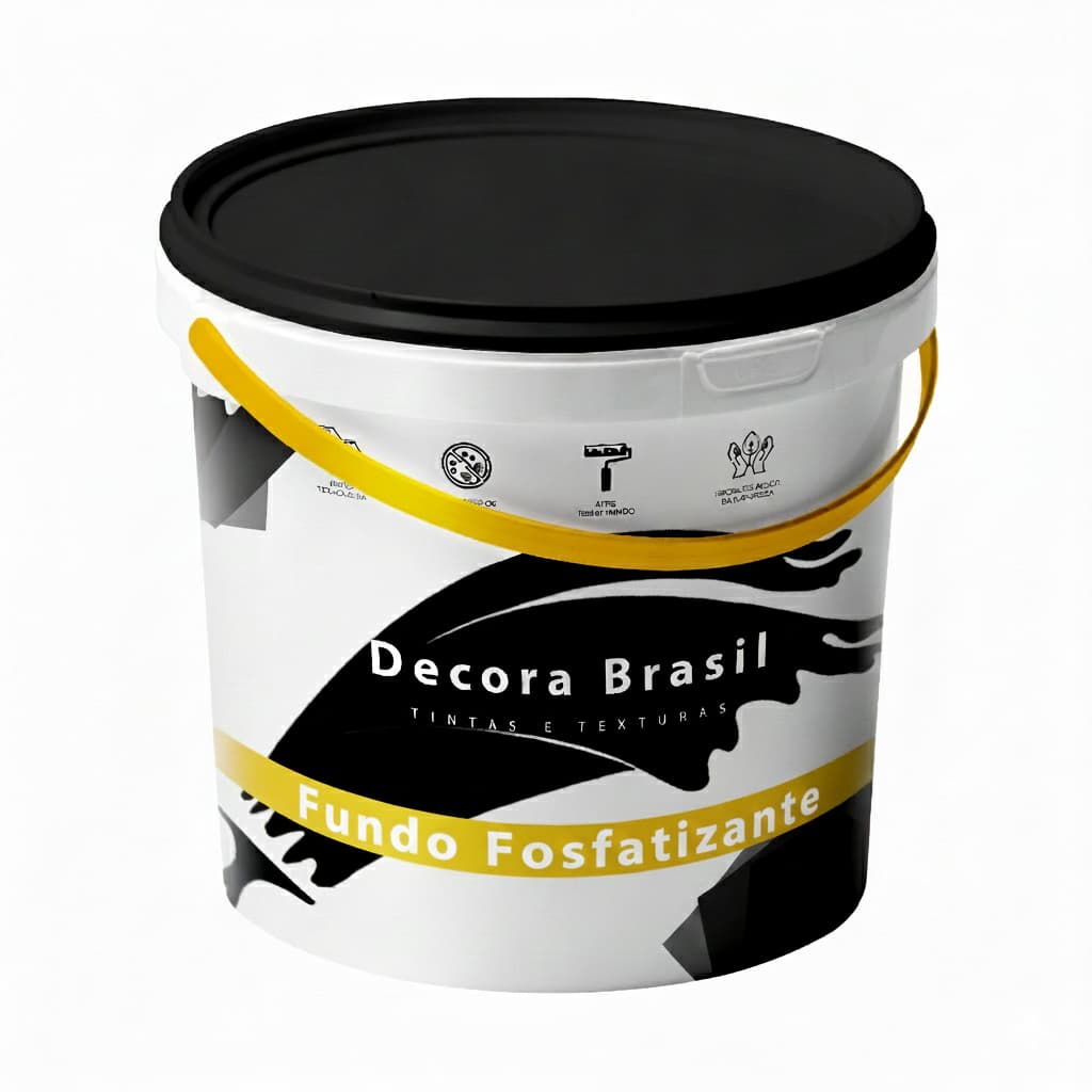 Fundo Fosfatizante Para Cerâmica Decora Brasil Pintura de Piso Interno Externo Sala Cozinha Casa