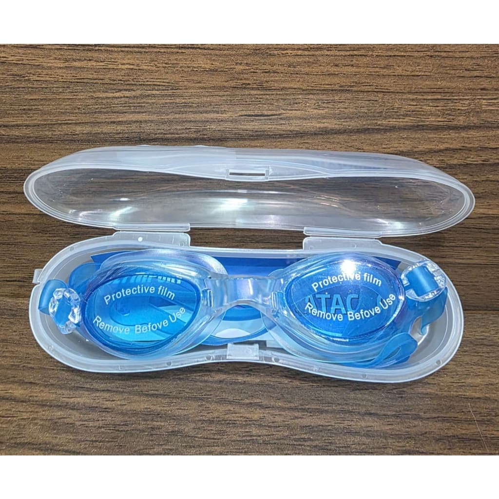 Óculos Natação Infantil Olymport Protetor Auricular Acoplado
