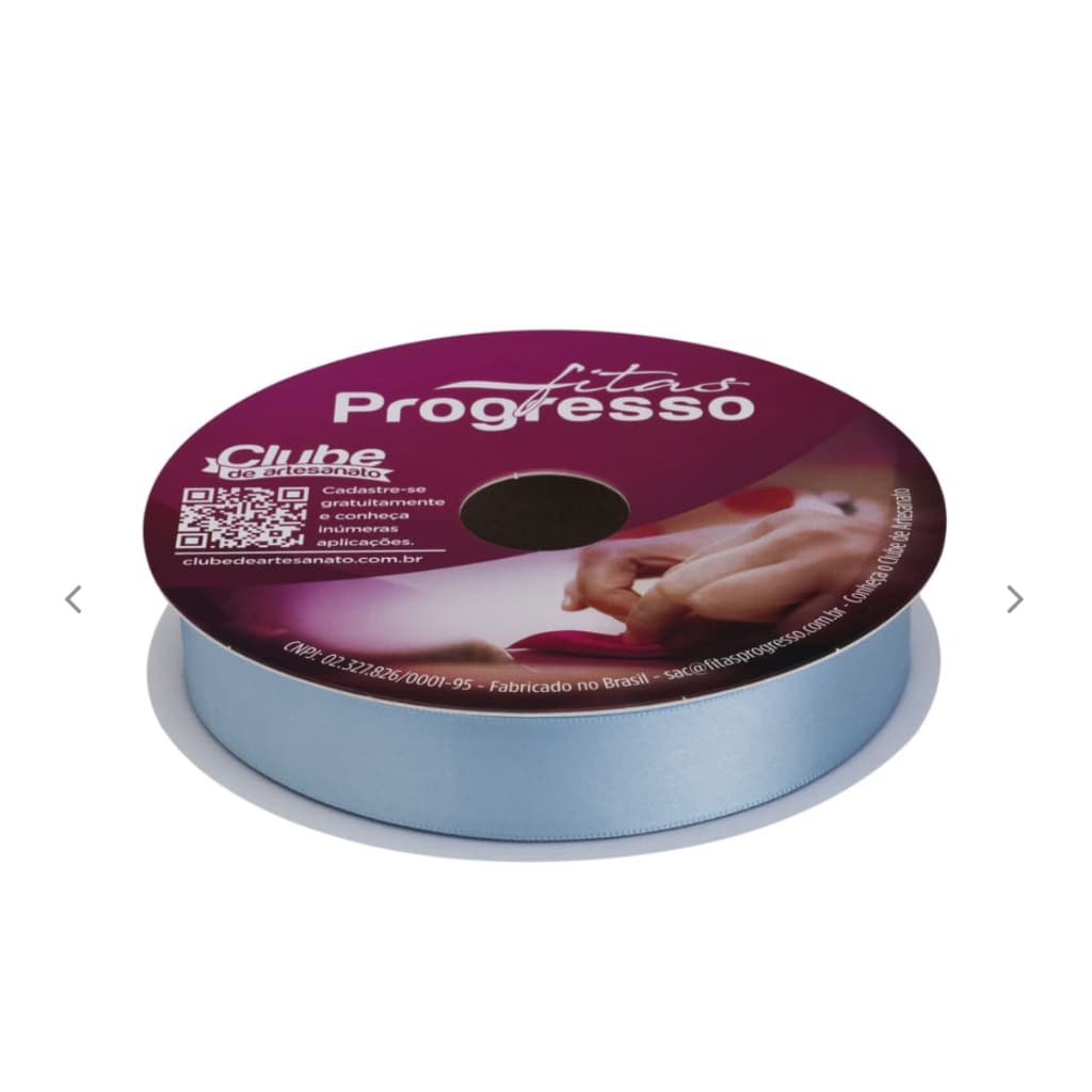 (CF005-50M)PROGRESSO FITA DE CETIM COM 22 mm DE LARGURA EM ROLO 50 METROS.