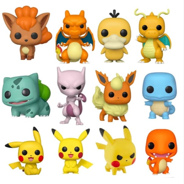 Boneco Colecionável Pokémon SEM CAIXA Personalizada