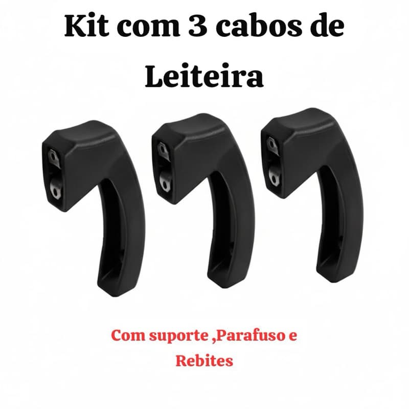Kit c/03 cabos de Leiteira Caneco conserto