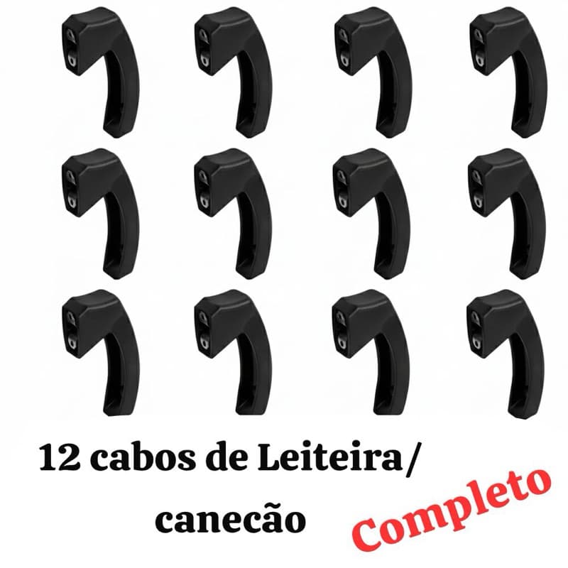 Kit c/12 Cabos de Leiteira Canecão conserto de caneco