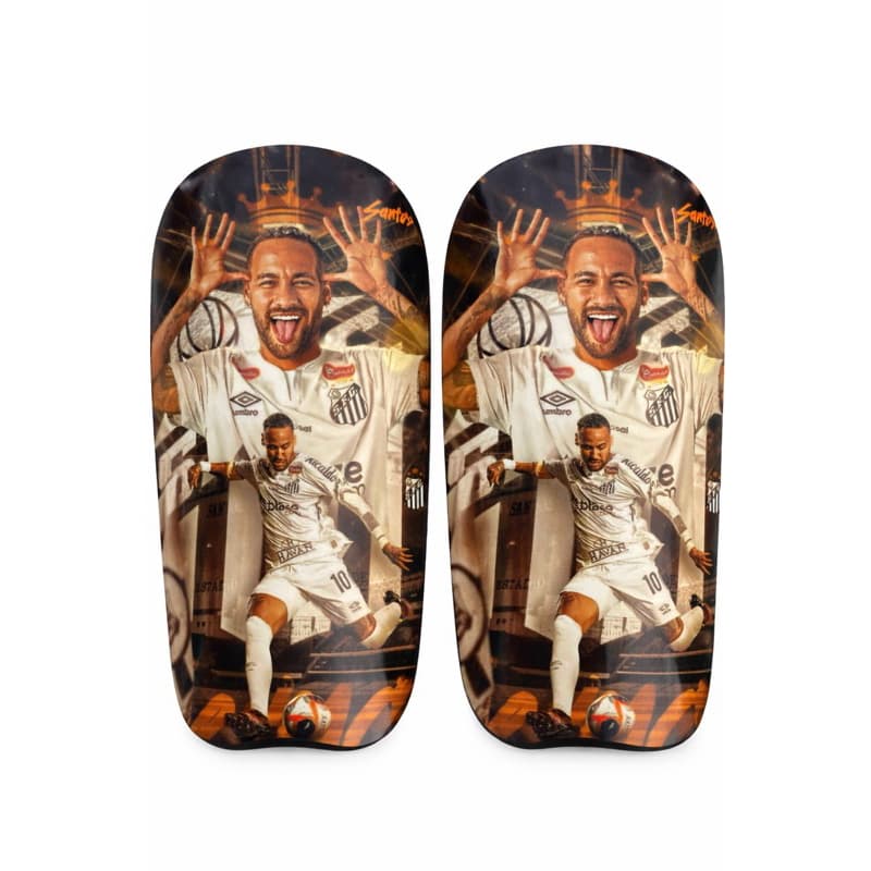 	Caneleira Futebol/Futsal Estilo Neymar Personalizada