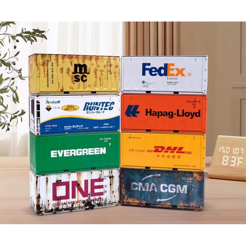 Mini Latinha Contêiner / Decoração e Organização / Mini Contêiner p/ armazenar objetos, Mini Contêiner p/carrinhos