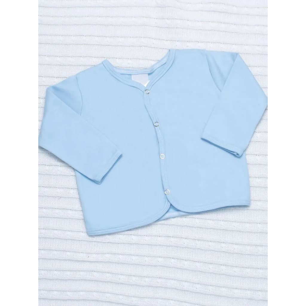 Casaquinho Bebê Unissex Para Menina E Menino Em Algodão Macio Conforto Diário Infantil P Ao GG