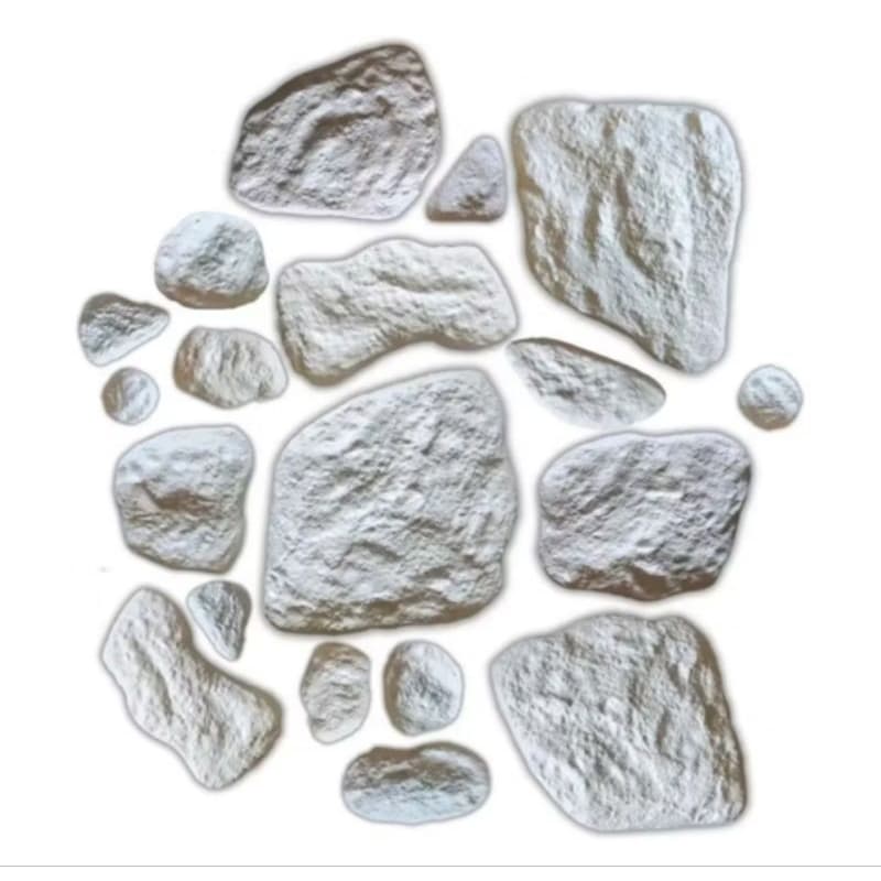 Molde Forma Abs 15 Pedra Moledo Gesso Cimento Rústico Cd307