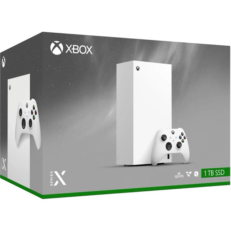 Xbox Séries X Robot White 1tb SSD 4k 120 FPS NOVO LACRADO