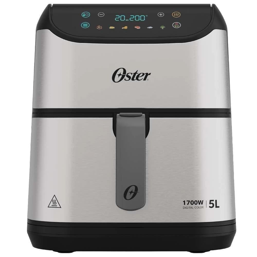 Fritadeira Digital Oster Inox 5L Com Painel Touch OFRT930