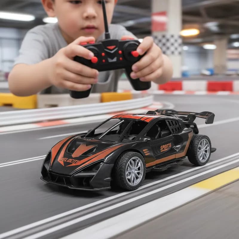 Carrinho de Controle Remoto 4 Funções – Brinquedo Infantil