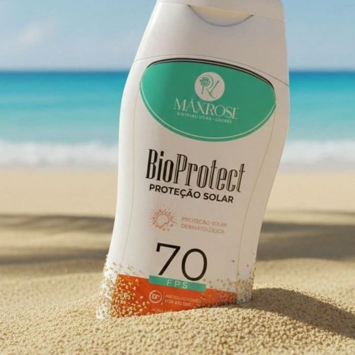 Protetor Solar Facial e Corporal BioProtect FPS 70 MAXROSE - Proteção