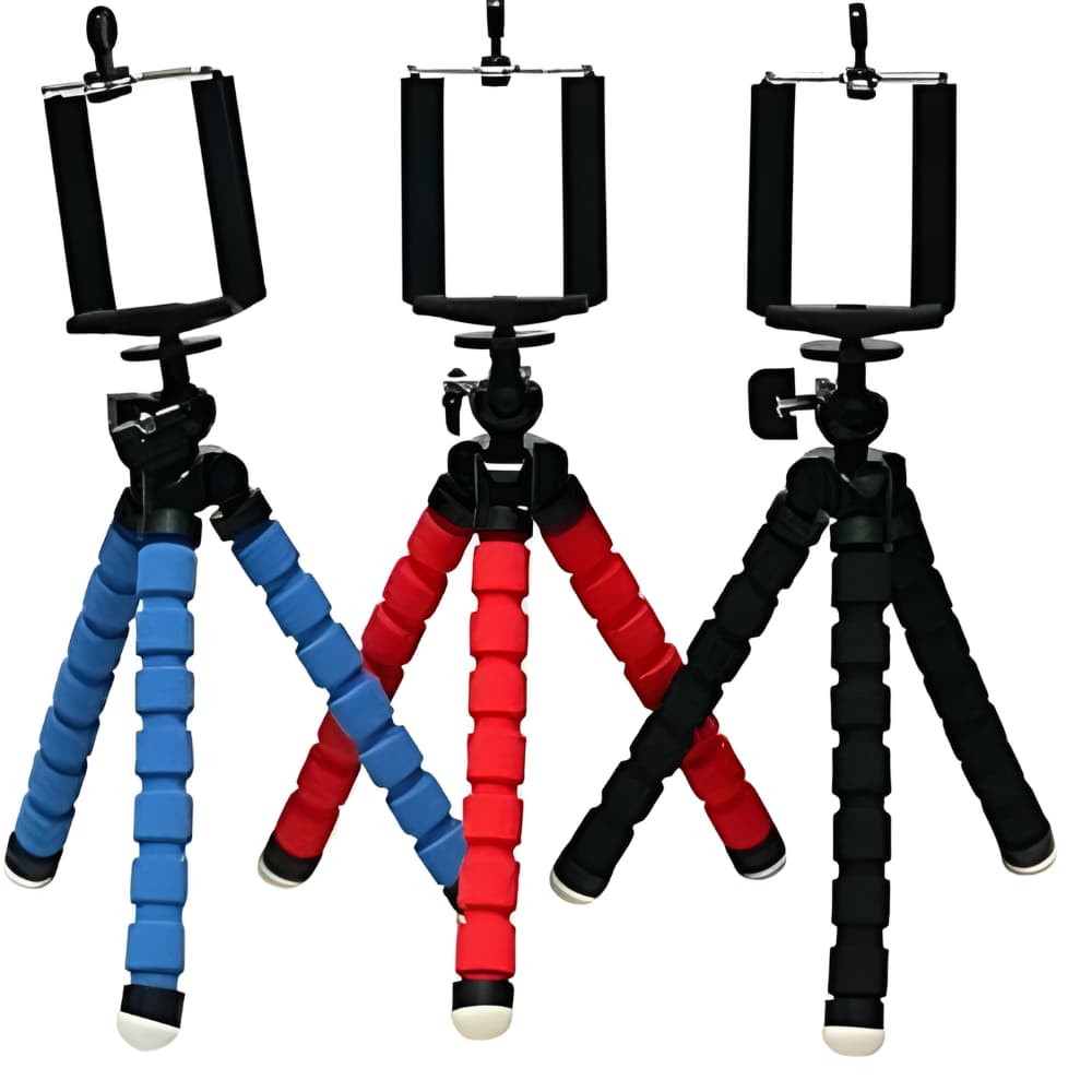 Mini Tripé de Mesa Ajustável para Celular com Rotação 360°