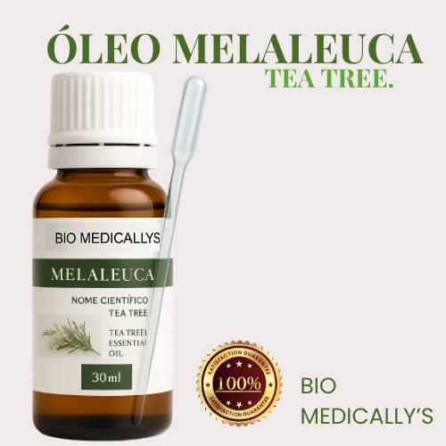 Melaleuca Óleo 30ml + Dosadora Pipeta ( 2PEÇAS)