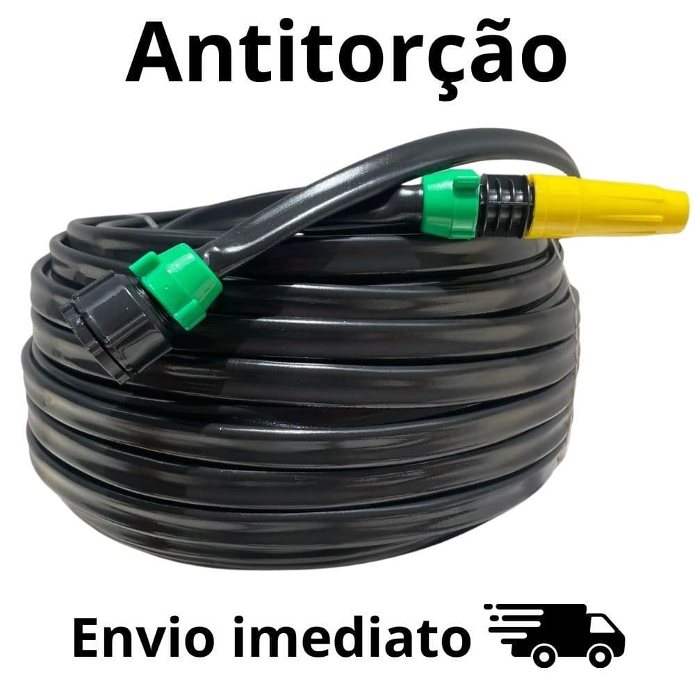 Mangueira de Jardim Anti-Torção e Anti-Dobras - 50 Metros a 5 metros